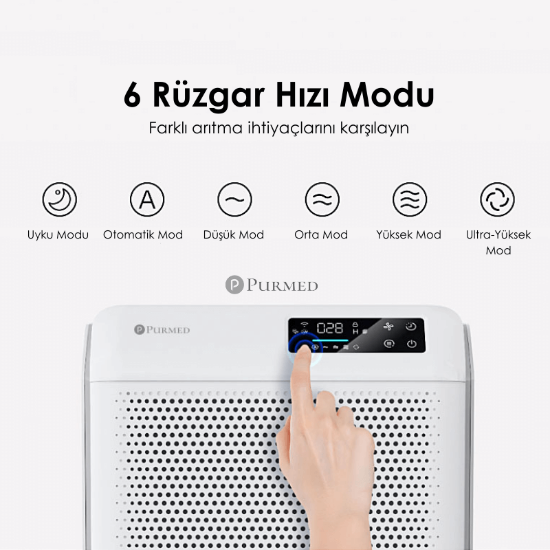 pure flat Pure Flat Büyük Hava Temizleme Cihazı