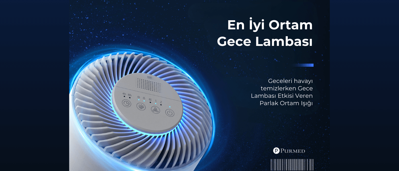 Pure Compact HEPA Filtreli Hava Temizleyici