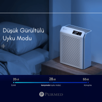 Pure Flat Sessiz Hava Temizleyici