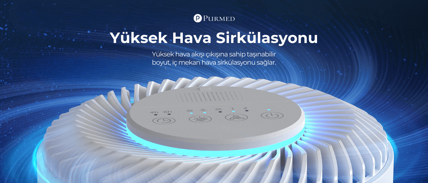 Pure Compact UV Filtreli Hava Temizleyici