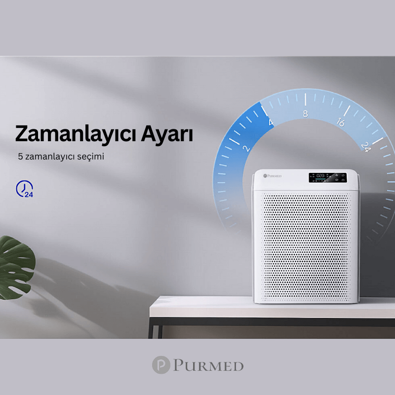 pure flat Pure Flat Zaman Ayarlı Hava Temizleyici