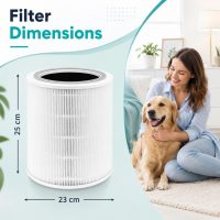 Levoit Core 400s Filtrenin Ölçüsü